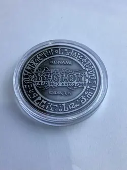 YuGiOh - Blue-Eyes Ultimate Dragon - YCS Pre-Reg Coin - Official - Silver - Image 4