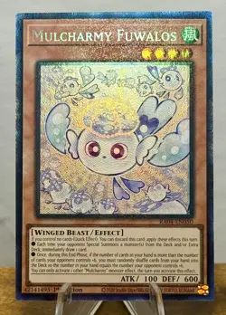 Yu-Gi-Oh QC Stampede Mulcharmy Fuwalos Prismatic Ultimate Rare RA04-EN050 NM🔥 - Image 1