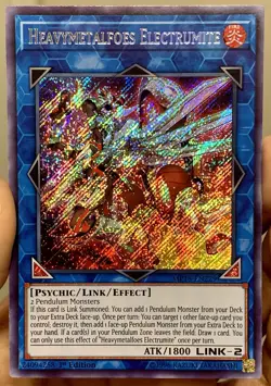 Yugioh 1xCopy Heavymetalfoes Electrumite MP18-EN229 Secret Rare 1st NM w/Track - Image 4