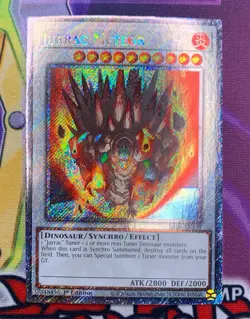 Jurrac Meteor - RA04-EN139 - Platinum Secret Rare - 1st Edition Yugioh - Image 1