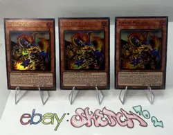 YUGIOH - JURRAC MEGALO X3 - BLMM-EN016 - 1ST EDITION - ULTRA RARE - YGO TCG - Image 1