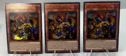 YUGIOH - JURRAC MEGALO X3 - BLMM-EN016 - 1ST EDITION - ULTRA RARE - YGO TCG - Image 3