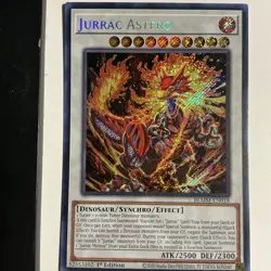 Yu-Gi-Oh! Jurrac Astero BLMM-EN018 1st Edition (Secret Rare) - Image 1