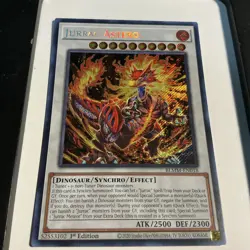 Yu-Gi-Oh! Jurrac Astero BLMM-EN018 1st Edition (Secret Rare) - Image 2