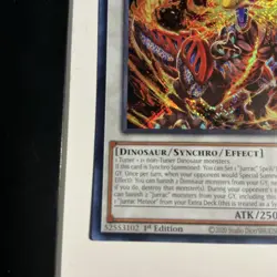 Yu-Gi-Oh! Jurrac Astero BLMM-EN018 1st Edition (Secret Rare) - Image 5