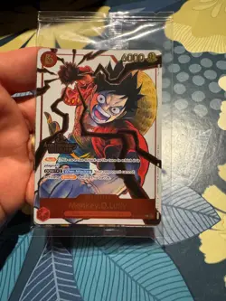 One Piece TCG OP13 3rd Anniversary Pre Release Winner Pack SEALED Sabo Luffy Ace - Image 1
