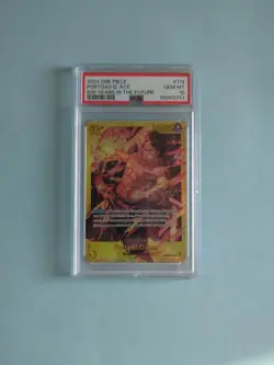 2024 One Piece Portgas.D.Ace OP07 SEC English OP07-119 PSA 10 Gem Mint - Image 1