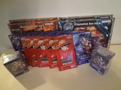 One Piece Illustration Box Vol 5+6 ENG Sealed NEW 20 Packs OP14 6 Packs OP13 - Image 1