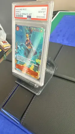 CGC 10 One Piece Marco Pillars Of Strength Alt Art Parallel OP03-013 SR - Image 4