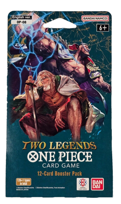 One Piece Two Legends TCG (OP-08) Sleeved Pack In Hand NEW In Hand Ships FAST - Image 1