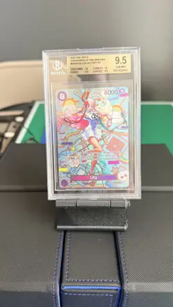 2023 ONE PIECE AWAKENING OF THE NEW ERA #OP02-120 UTA ALTERNATE ART SP BGS 9.5 - Image 1