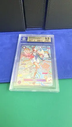 2023 ONE PIECE AWAKENING OF THE NEW ERA #OP02-120 UTA ALTERNATE ART SP BGS 9.5 - Image 3
