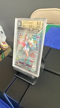 2023 ONE PIECE AWAKENING OF THE NEW ERA #OP02-120 UTA ALTERNATE ART SP BGS 9.5 - Image 4