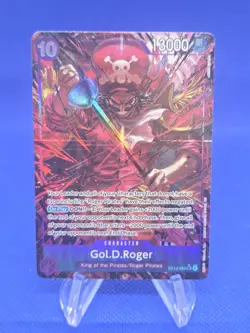 One Piece Carrying On His Will Gol D Roger OP13-064 Alternate Alt Art NM - Image 1