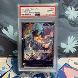 One Piece Cavendish | EB01-012 | Japanese Best 8 Flagship Promo Prize SR PSA 10 - Image 1