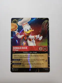 Disney Lorcana Magical Places Rapunzel Donald Duck EPCOT Promo Cards - Image 2