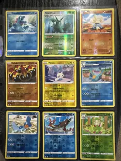 POKEMON 9 CARD ALL FOIL-LOT - Image 1