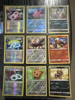 POKEMON 9 CARD ALL FOIL LOT - Image 1