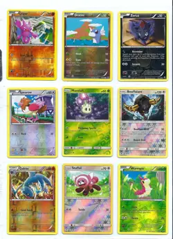 POKEMON 9 CARD ALL HOLOGRAM LOT - Image 1