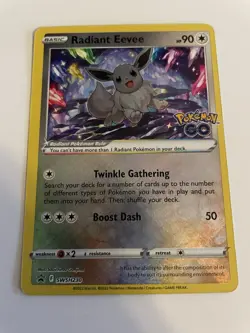 Radiant Eevee SWSH230 SWSH: Sword & Shield Promo Cards Holo - Image 1
