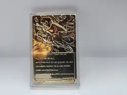 Pokemon 23k Gold Plated Trading Card Charizard 1999 Nintendo JRV - Image 2