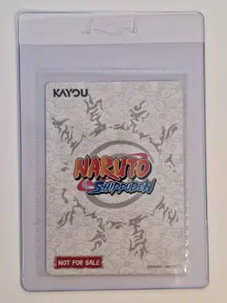 Kayou Exclusive NARUTO Uzumaki PROMO CARD NRSA-PR-003 NEW SEALED - Image 2