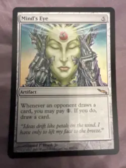 MTG 1x Mind's Eye # 205 Mirrodin Modern Magic the Gathering Card x1 NM - Image 1
