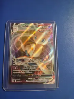 Mew VMAX 114/264 Fusion Strike Ultra Rare Holo Pokemon Card NM - Image 1