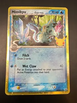Mimikyu SWSH136 Black Star Promo Celebrations - Pokemon Card TCG - Image 1