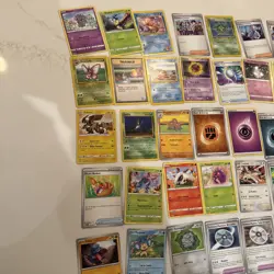 45 POKEMON CARDS BUNDLE RANDOM CARDS MIXED SETS NO DUPLICATES BULK PACK - Image 2