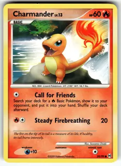 Charmander 59/99 Arceus LP Pokemon Card TCG - Image 1