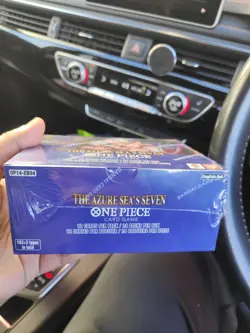 🔥One Piece Card Game - OP14 The Azure Sea's Seven Booster Box SEALED IN HAND🔥 - Image 2