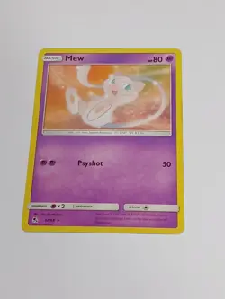 Mew 32/68 Non Holo Rare SM Hidden Fates Pokemon TCG Card NM - Image 1