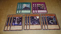 DARKLORD IXCHEL DECK 15 CARDS GOLD RARE MAGO 1st Ed YUGIOH *NEW & MINT* - Image 1