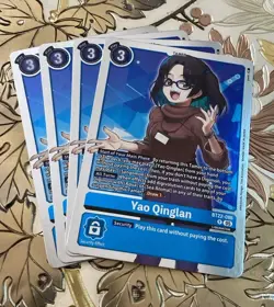 Digimon Card Game Playset Yao Qinglan BT22-086 R Cyber Eden - Image 1