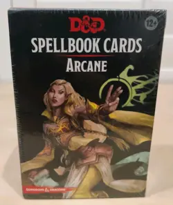 D&D Spellbook Cards Arcane Wizards Warlocks & Sorcerers (257 Cards) New/ Sealed - Image 1