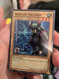 Hero of the East LCJW-EN019 Yu-Gi-Oh Card 1st Edition - Image 1