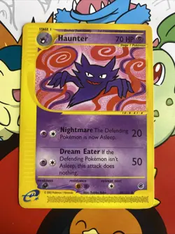 Haunter 80/165 - Expedition Base Pokemon Set - Regular Card, Near Mint - Image 1