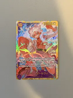 Monkey D. Luffy OP05-119 SEC Secret One Piece Card Game Japanese NM - Image 1