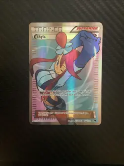 Skyla - 122/122 - Pokemon Breakpoint Full Art Ultra Rare Card NM - Image 1
