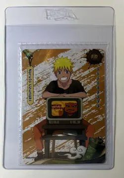 PSA Magazine Exclusive Kayou Naruto Uzumaki Promo Card NRSA-PR-003 PR - Image 1