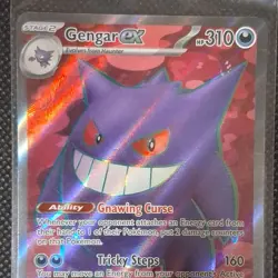 Gengar ex SV05: Temporal Forces Holo Ultra Rare Pokemon TCG Card 193/162 - Image 1