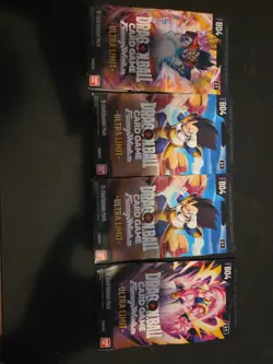 Dragonball Super Card Game Booster Packs X4 - Image 1