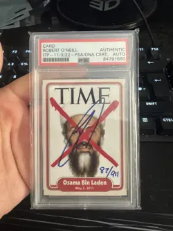 Time - Most Wanted Bin Laden Card - Image 1