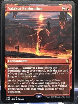 Valakut Exploration #303 Zendikar Rising Showcase Regular Rare - Image 1