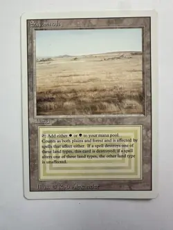 Savannah Dual Land Revised Magic The Gathering READ DESCRIPTION - Image 1
