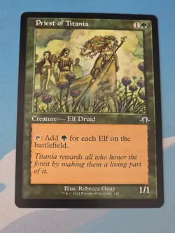 Priests of Titania Retro Frame - Modern Horizons 3 - MTG - Image 1