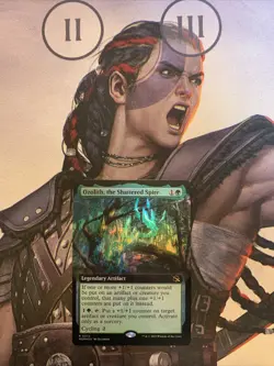 Ozolith, the Shattered Spire (Extended Art) March of the Machine Foil Mtg - Image 1
