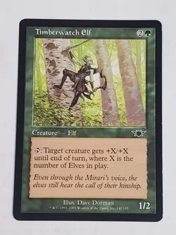 MTG Timberwatch Elf (Legions/Green/C) - BGM - Image 1