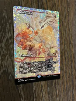 Meek Attack - Fracture Foil Showcase Lorwyn Eclipsed (ECL) NM Pack Fresh MTG - Image 2